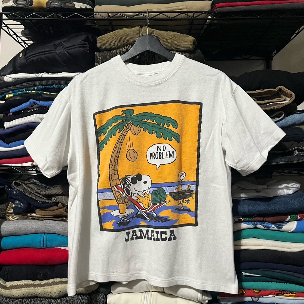 Jamaica Kids T-Shirt - White with Fun Design